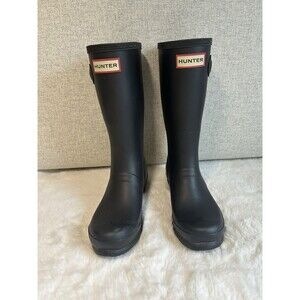 kids hunter boots size 4
